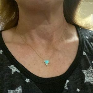 Diamond heart necklace